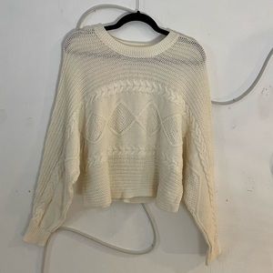 Oversized Cream/White Sweater